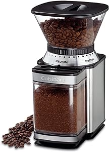 Amazon.com: CUISINART Coffee Grinder, Electric Burr One-Touch Automatic Grinder with18-Position Grind Selector, Stainless Steel, DBM-8P1 : Home &amp; Kitchen