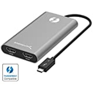 Sabrent Thunderbolt 3 to Dual HDMI 2.0 Adapter