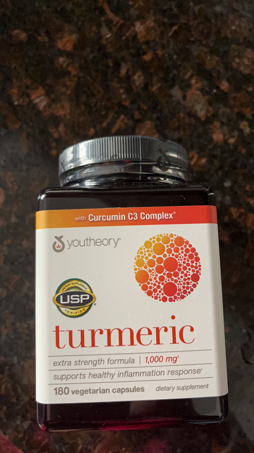 Youtheory Turmeric Extra Strength, Curcumin + Black Pepper BioPerine (180 ct) Delivery or Pickup Near Me - Instacart