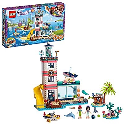 乐高LEGO Friends Lighthouse Rescue Center 41380 Building Kit (602 Pieces):