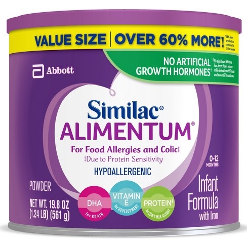 Similac Alimentum Infant Formula Powder - 19.8oz : Target 婴儿奶粉