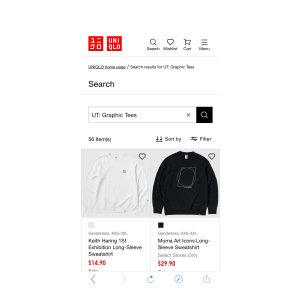 Search results for UT: Graphic Tees | UNIQLO US低至五折