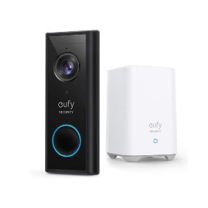 eufy Security, Wireless Video Doorbell (Battery-Powered) with 2K HD