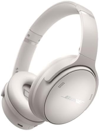 Amazon.com: Bose QuietComfort Ultra Wireless Noise Cancelling Headphones with Spatial Audio, Over-the-Ear Headphones with Mic, Up to 24 Hours of Battery Life, White Smoke : Electronics