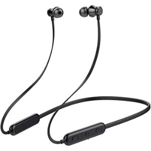 KINGWorld Bluetooth Headphones Neckband 20Hrs Playtime V4.2 Wireless Headset Sport Noise Cancelling Earbuds w/Mic