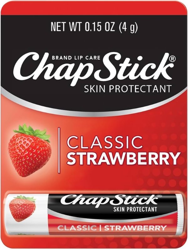 Classic Strawberry Lip Balm Tube