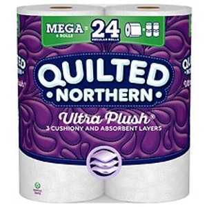 Quilted Northern Ultra Plush Toilet Paper, 6 Rolls