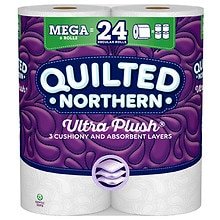 Ultra Plush Toilet Paper, 6 Rolls