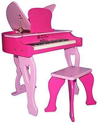 Schoenhut 37键粉色电子钢琴