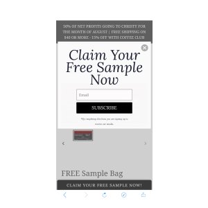 $0 Red Beards Coffee Company 免费样品