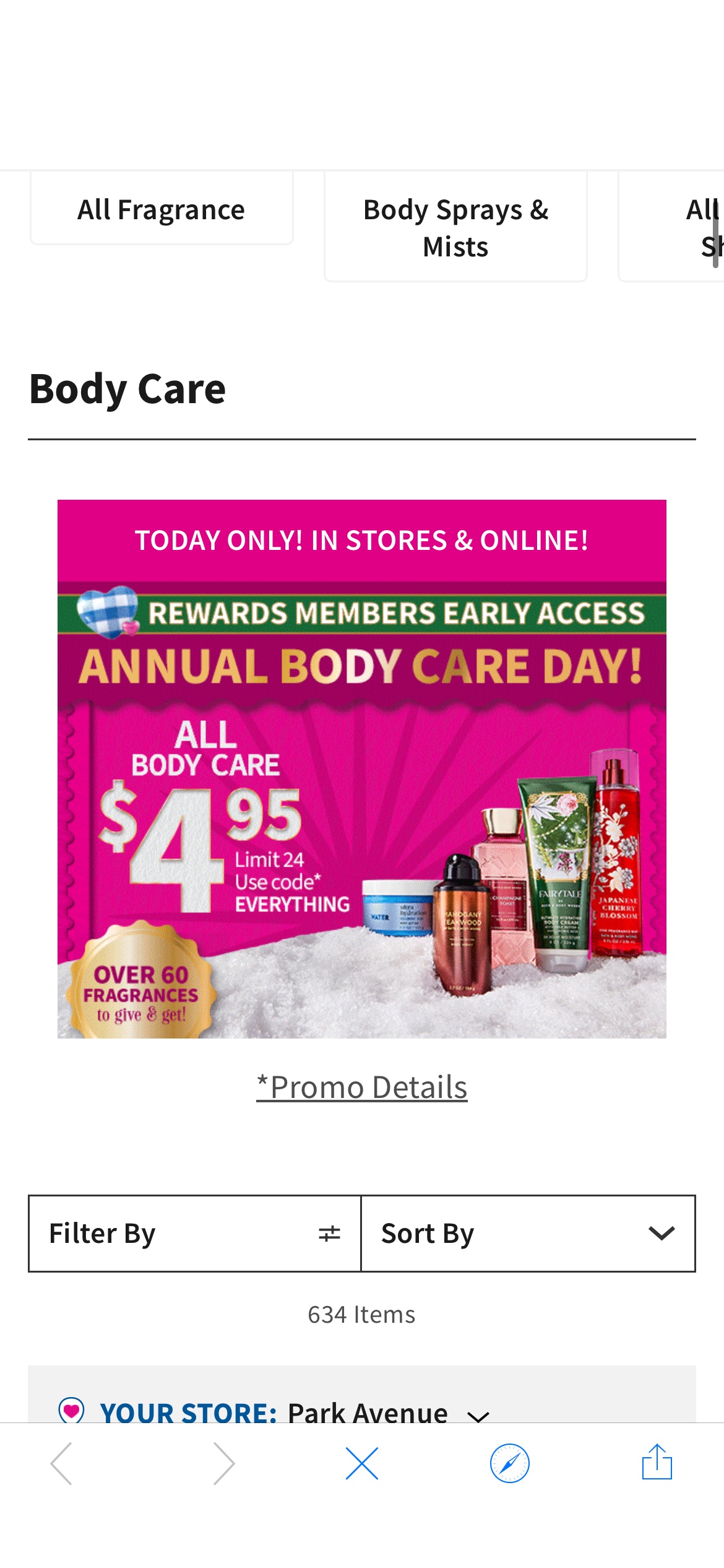 Skin Care and Body Care – Bath & Body Works