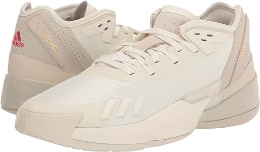 Amazon.com | adidas Unisex D.O.N. Issue 4 Basketball Shoe, Off White/Off White/Clear Brown, 9 US Men | Basketball