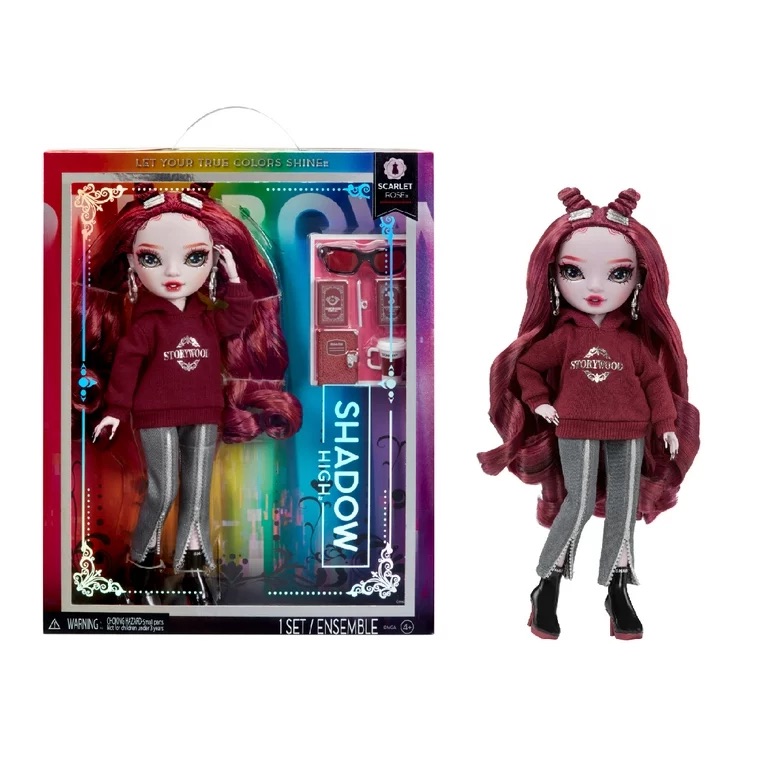Rainbow High Shadow High Scarlett Red Fashion Doll, Collectible Outfit & 10+ Play Accessories Kids Gift 4-12 - Walmart.com