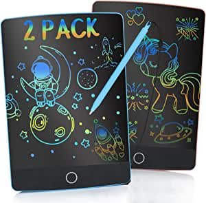KIDWILL 2 Pack LCD Writing Tablets for Kids