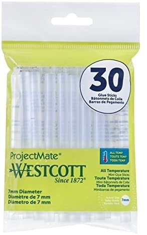 Premium Mini All-Temperature Glue Sticks, Pack of 30
