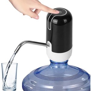 $9.79 Zupro 水瓶泵(2021 升级版),通用 5 加仑,USB 充电自动饮用水泵便携式电动饮水机水瓶开关,快速抽水饮水机 - - Amazon.com