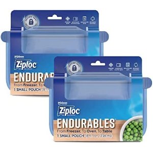 Ziploc Endurables Reusable Silicone Bags 2 Pack