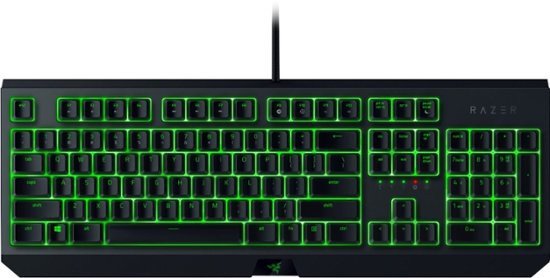 BlackWidow Essential 黑寡妇标准版 绿轴机械键盘