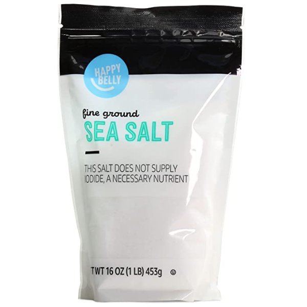 Sea Salt, Fine Ground, 16 Ounces