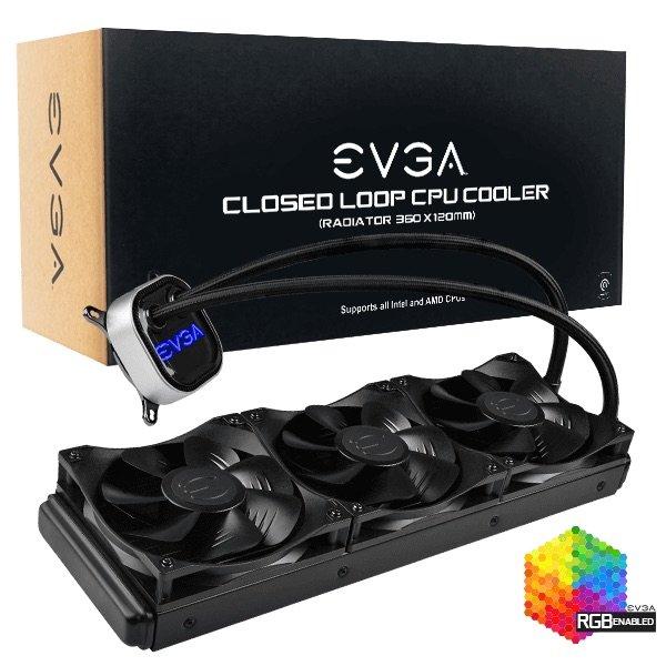 EVGA CLC 360mm RGB CPU 一体式水冷