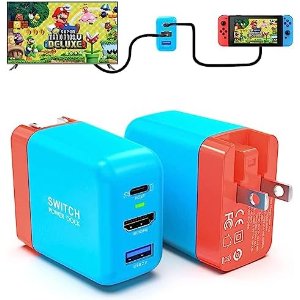 Mirabox 36W Portable TV Dock Charger for Nintendo Switch