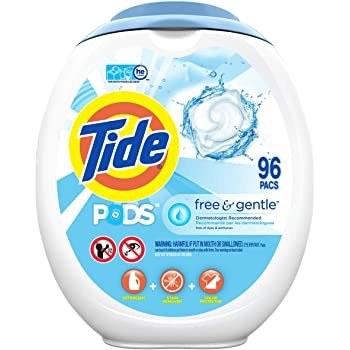 PODS Free and Gentle Laundry Detergent, 96 Count