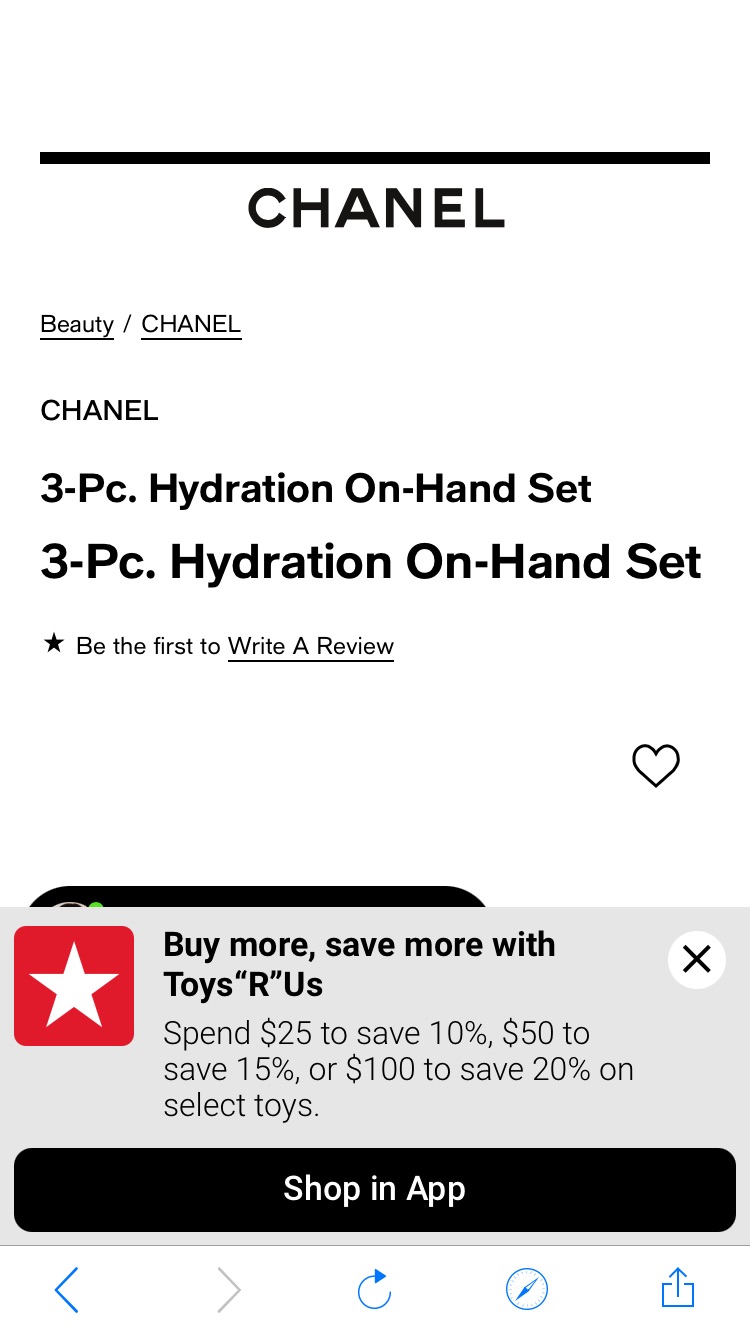 CHANEL 3-Pc. Hydration On-Hand Set & Reviews - CHANEL - Beauty - Macy's