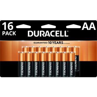 Duracell Coppertop AA Batteries Pack of 16 - Office Depot 电池...