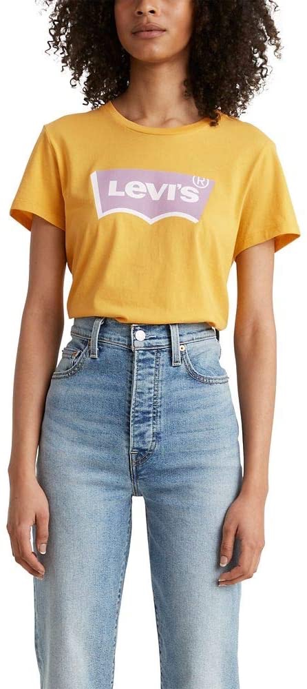 Levi's Women's Perfect Tee-Shirt, 李维斯logoT恤