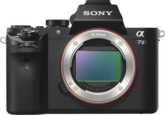 Sony Alpha a7 II Full-Frame Mirrorless Camera (Body Only) Black ILCE7M2/B - Best Buy 原价1399，现价899！