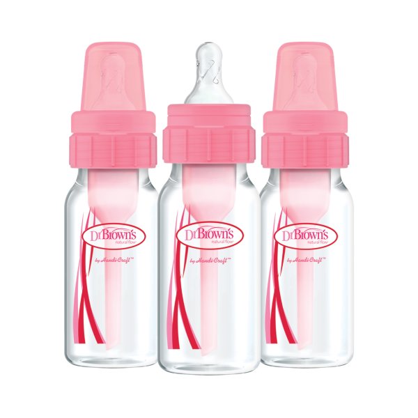 婴儿 Natural Flow 防胀气奶瓶4oz三个装