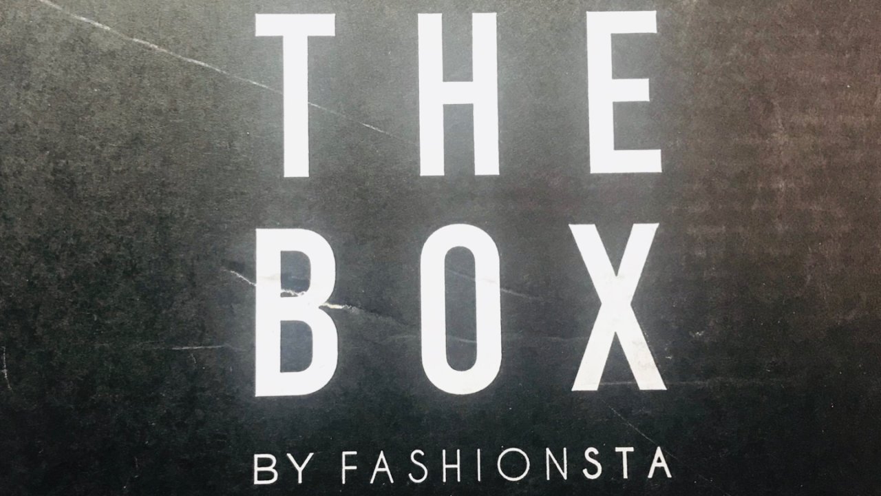 2019年10月 the box by fashionsta 开箱