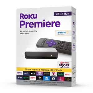 折扣升级：Roku Premiere 4K/HDR 智能电视棒