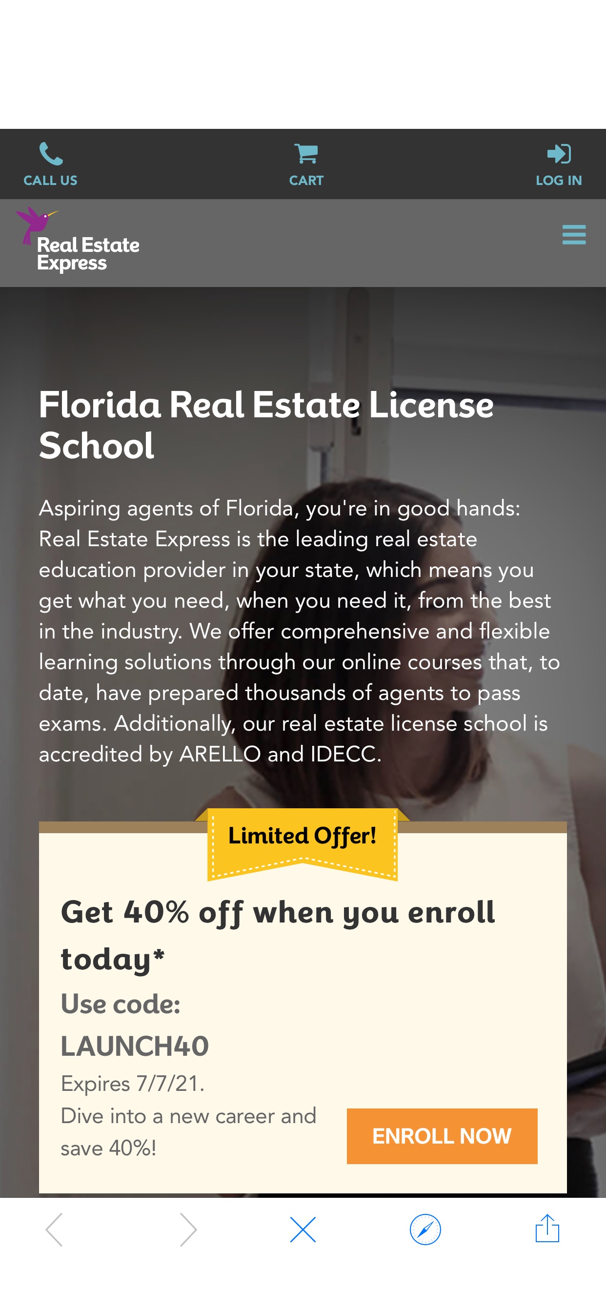 Florida Real Estate License School | Real Estate Express 房地产教程