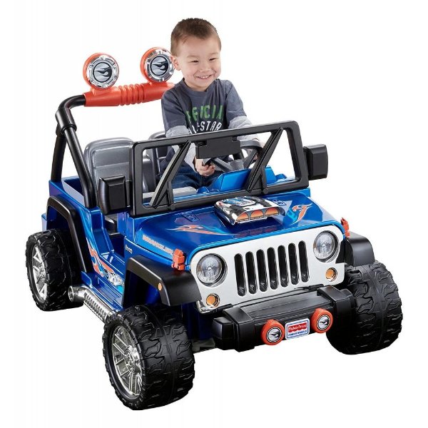 Hot Wheels Jeep Wrangler 12V Ride On Vehicle