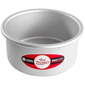 $7.83 Amazon.com: 6Fat Daddio s Anodized Aluminum Round Cake Pan, 6 x 3 Inch: Home & Kitchen 6寸蛋糕模具