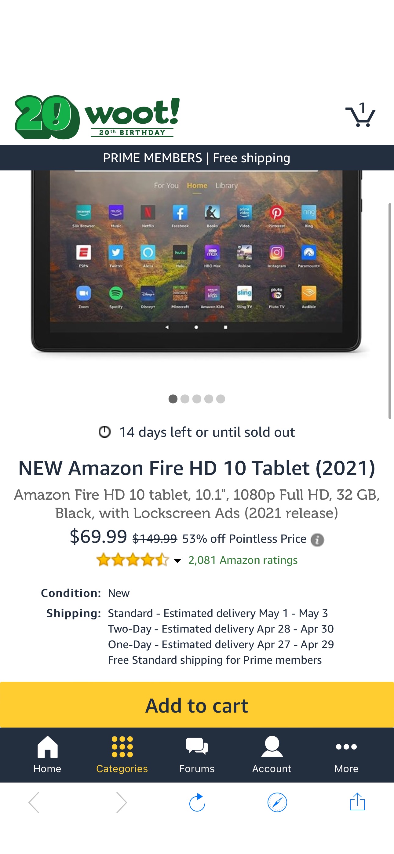NEW Amazon Fire HD 10 Tablet (2021)