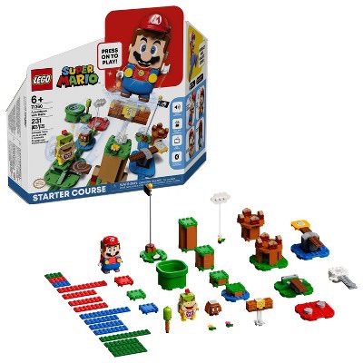 Lego Super Mario Adventures With Mario Starter Course Building Kit Collectible 71360 : Target
