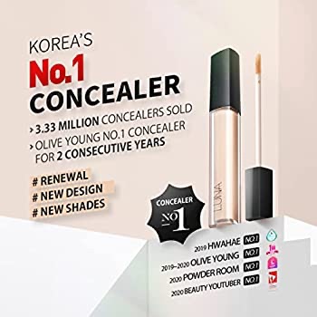 AEKYUNG Luna Long-Lasting Tip Concealer, Full Coverage & High Adherence, Blemishes, for Under Eye Dark Circles and Dark Spots