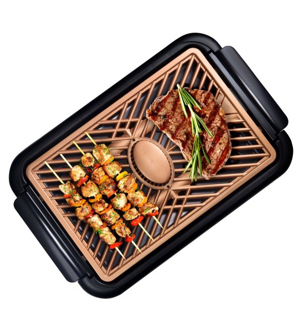 Smokeless Grill with Fan