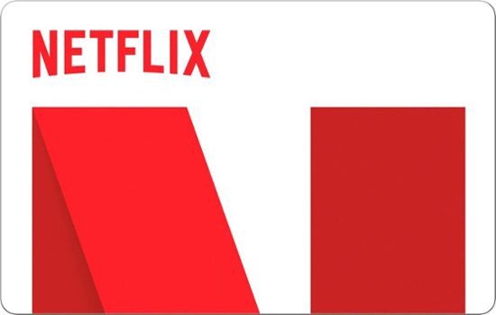 Netflix 礼卡 （$60面额）+ $10 Best Buy礼卡