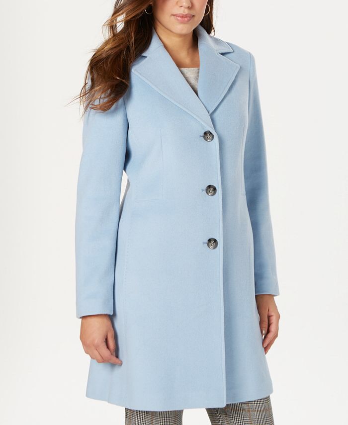 Calvin Klein Women's Single-Breasted Coat