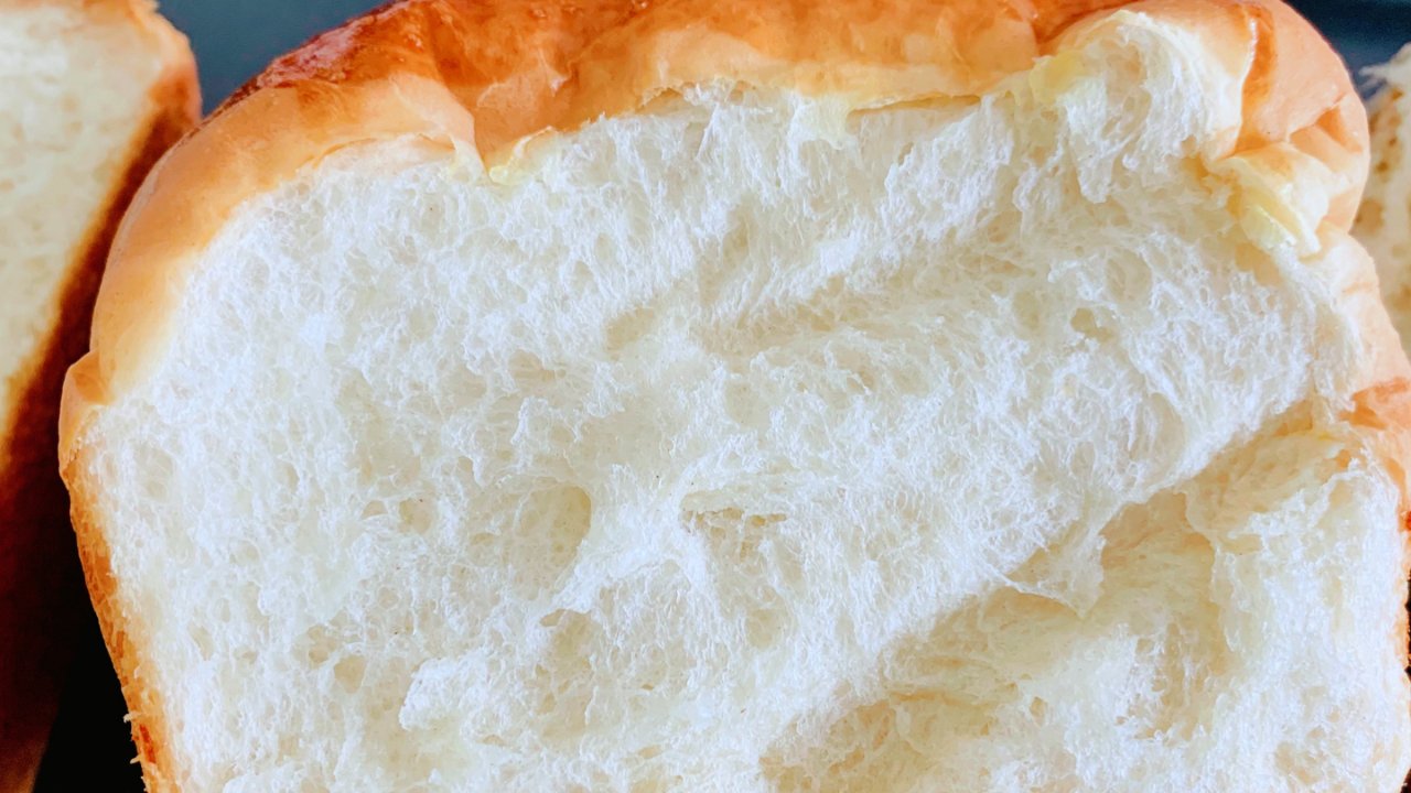 面包机懒人版🍞拉丝牛奶面包🍞