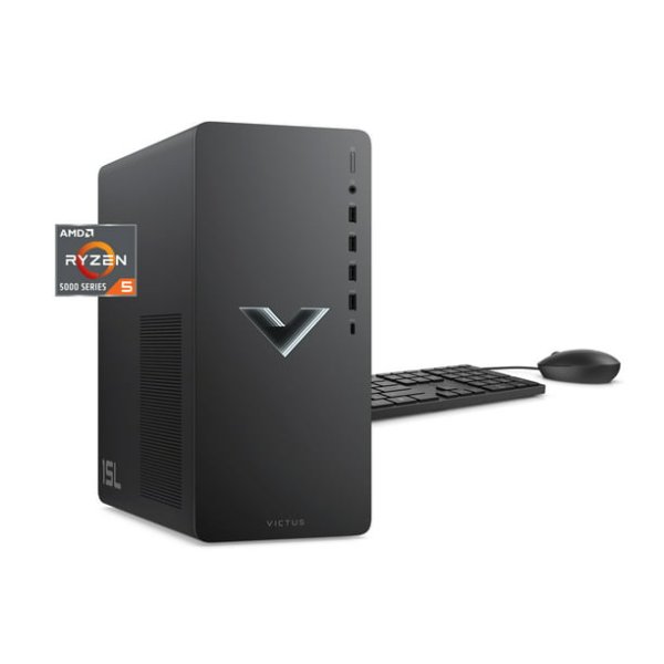 HP Victus 15L Desktop (R5 5600G, RX6400, 8GB, 512GB)