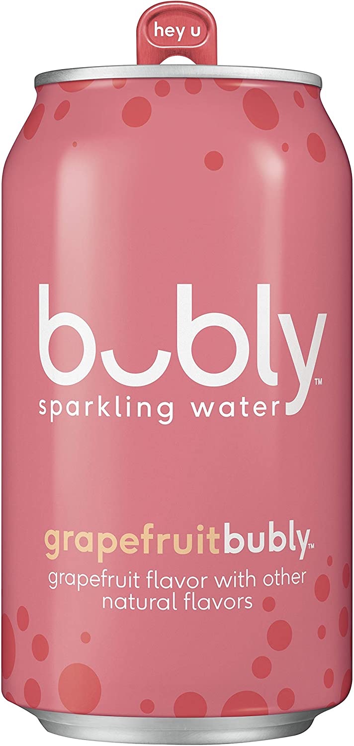 Bubly Sparkling Water, Grapefruit, 12 Fluid Ounces Cans, (18 Pack): Amazon.com: Grocery & Gourmet Food
葡萄柚气泡水18罐