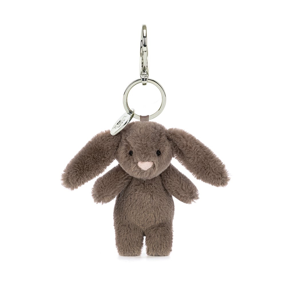Bashful Bunny Truffle Bag Charm | Bag Charms | Jellycat棕色兔子钥匙扣