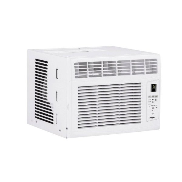 6000 BTU 115V Electronic Window Air Conditioner with Remote and Eco Mode QHNE06AA