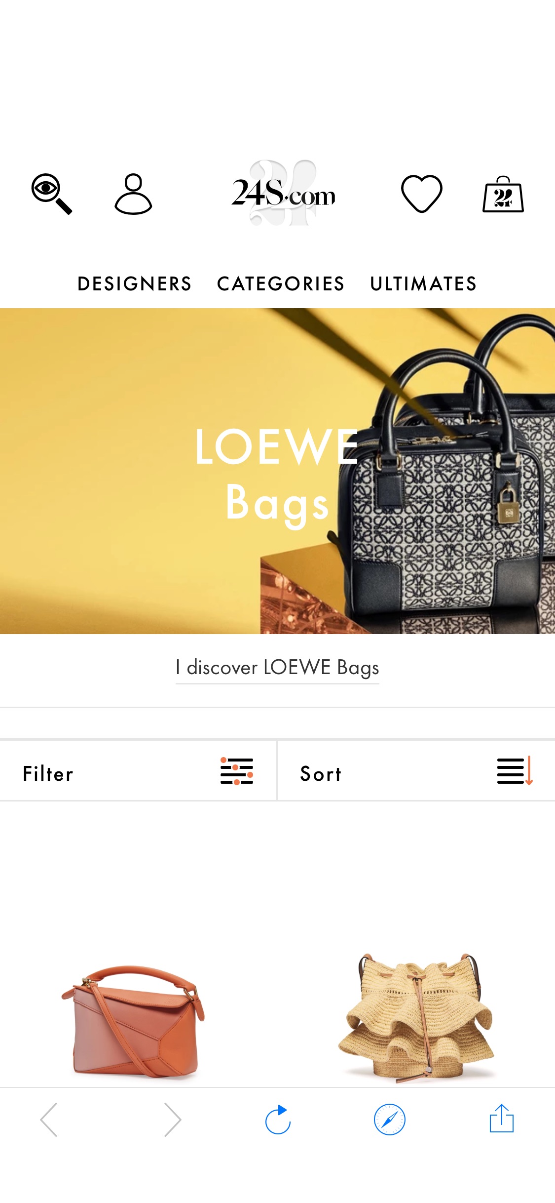 LOEWE Bags Women's 促销 | 24S