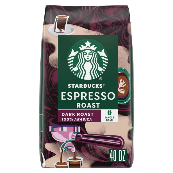 Whole Bean Coffee, Espresso Roast Dark (40 oz.)