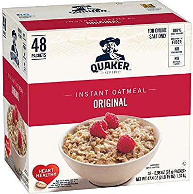 Quaker 速溶早餐燕麦片 原味 48包